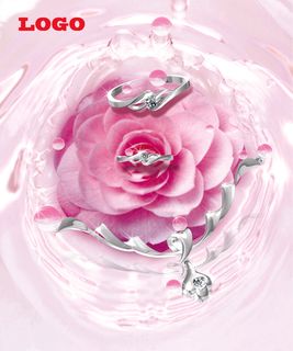 珠宝首饰海报模板下载