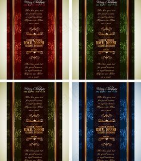 金色欧式花纹底纹图片