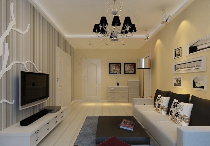 衣帽间衣柜效果图