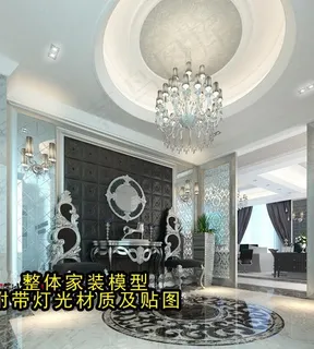 欧式大厅效果图图片