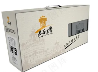 大米礼盒包装 平面图图片