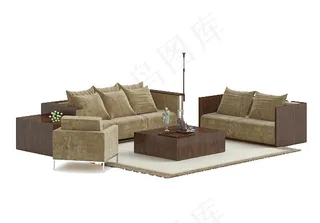 欧式沙发模型