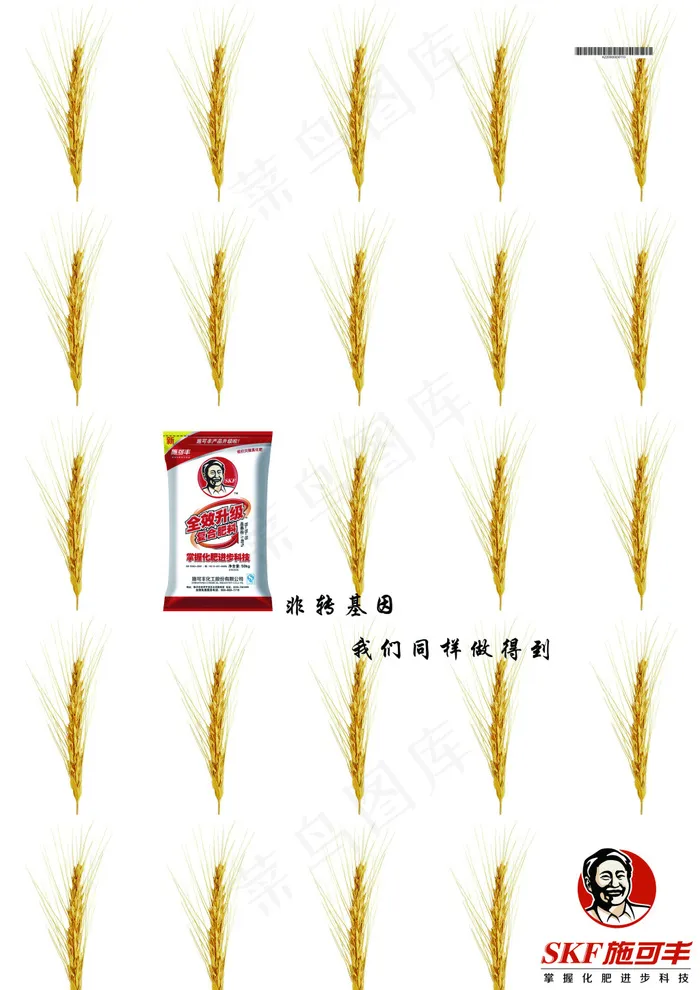 稻穗篇psd模版下载
