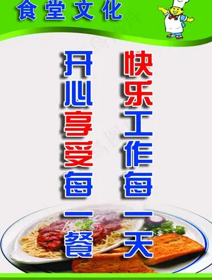 饭堂文化 食堂文化 文明标语 节约...