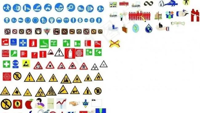 指示牌图片cdr矢量模版下载
