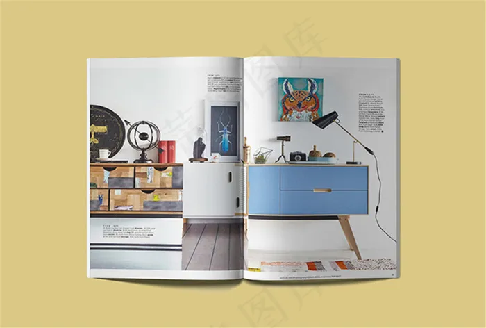 书籍画册样机模板(4000X2700(DPI:72))psd模版下载