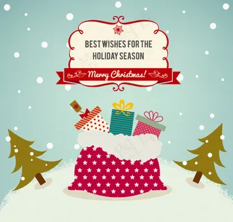 卡通圣诞礼包