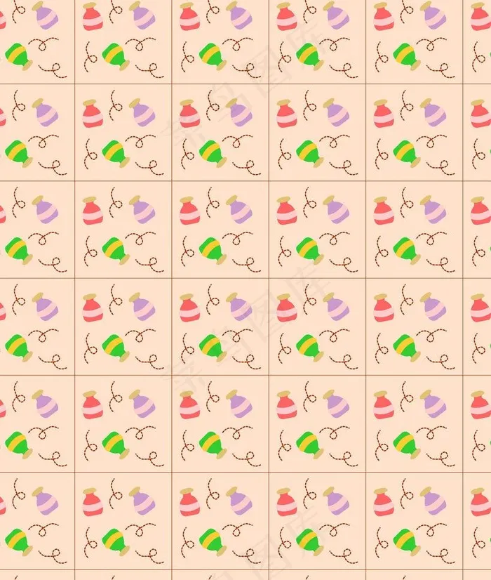 卡通背景图片ai矢量模版下载