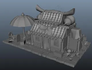 游戏场景矢量图图片