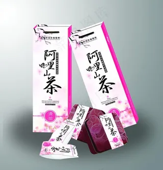 茶叶包装（展开图）图片