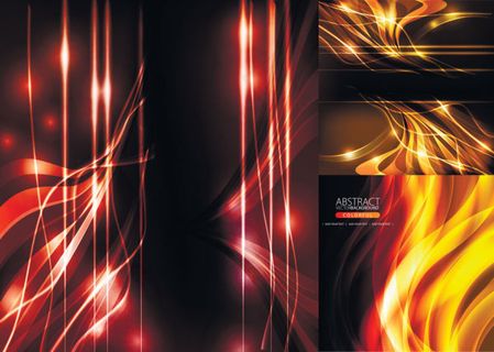超酷动感光线背景矢量素材