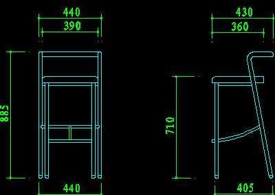 椅子图块-cad家具图块32款29