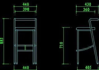 椅子图块-cad家具图块32款29