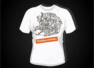t恤图案图片