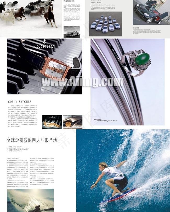 商业化模板画册cdr矢量模版下载