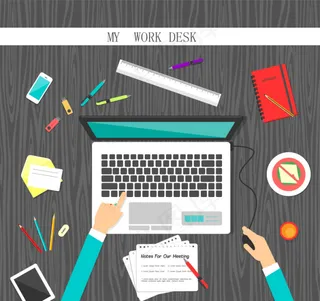 卡通设计办公桌