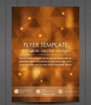 黄色色调光斑画册