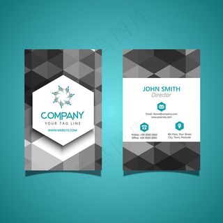 黑白名片设计,名片设计,名片模板,商务名片模板,矢量图,EPS格式