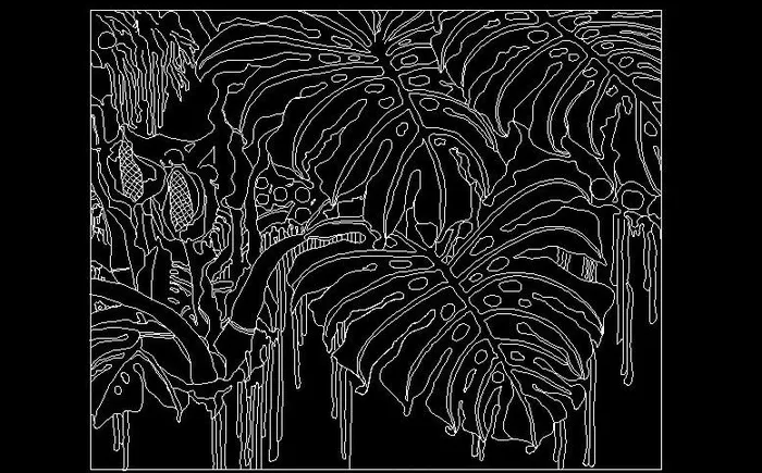 cad 欧式花纹雕塑图片