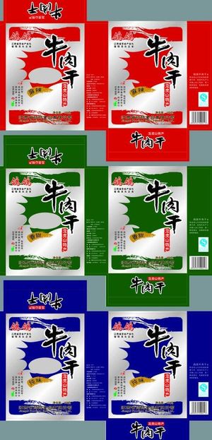 牛肉干包装图片
