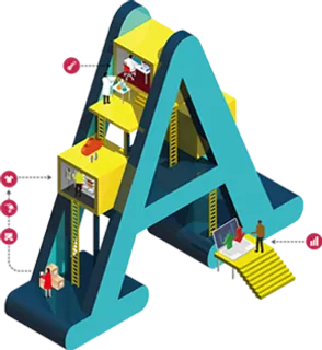 C4D渲染立体创意字母