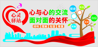 2019心理文化墙心理室