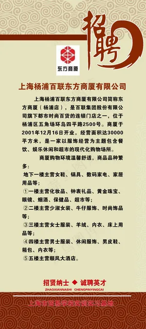 招聘海报