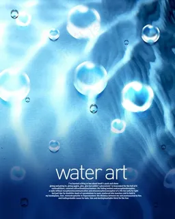 水滴蓝色海洋 水滴蓝色海洋