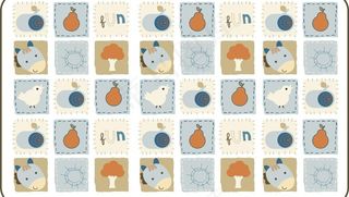 卡通动物底纹图片