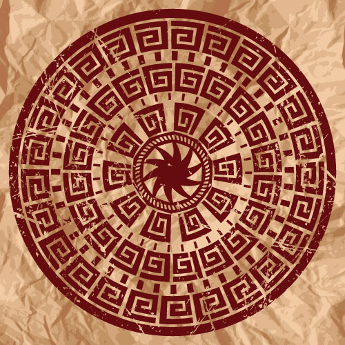 精美圆环图案02——矢量素材