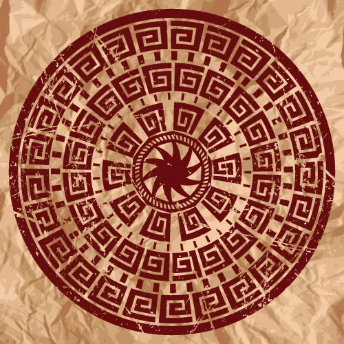 精美圆环图案02——矢量素材