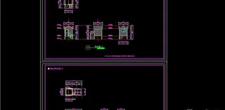 移动式更衣室建筑图