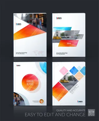 创意画册模板设计图片