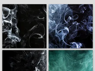 黑色烟雾高清图片背景下载