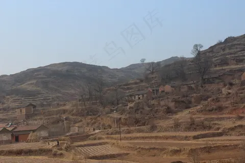 黄土坡的村落图片