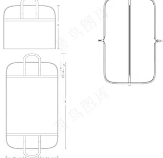 西装防尘袋图片