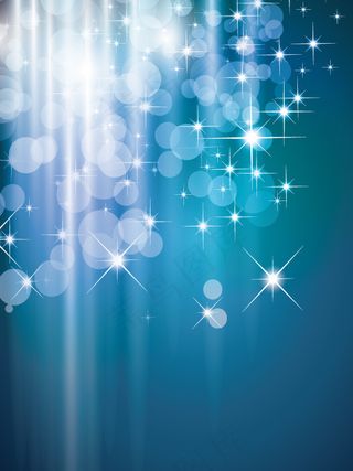 蓝色时尚炫光背景图