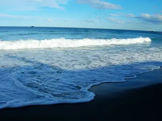 新西兰海滩风景图片