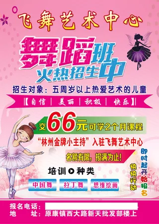 飞舞艺术彩页正面