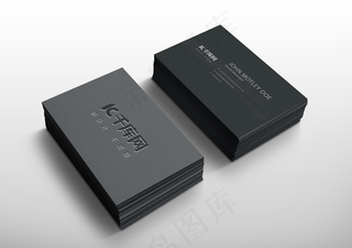 黑白简约商务名片VI样机黑白简约商务名片VI样机