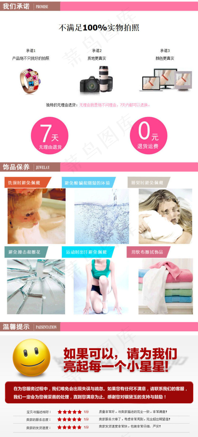 详情页模版psd模版下载