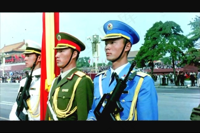 国庆阅兵仪式视频模板下载