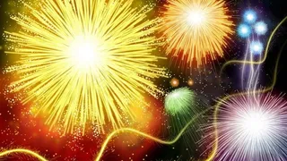 元宵新年烟花素材第21款