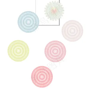 矢量可爱花朵背景免费下载