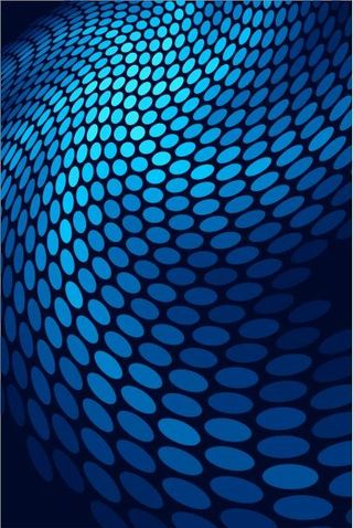 蓝色炫彩科技背景