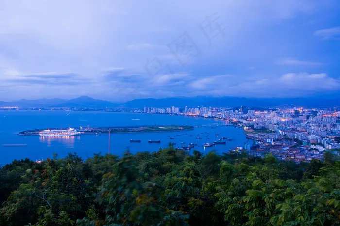 三亚 鸟瞰图图片