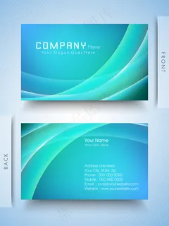 高档大气精致简洁名片设计模板