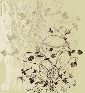 韩国古典花纹矢量素材