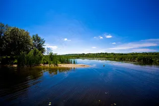 山水美景 湖面图片