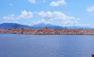 大海景观 港口建设图片